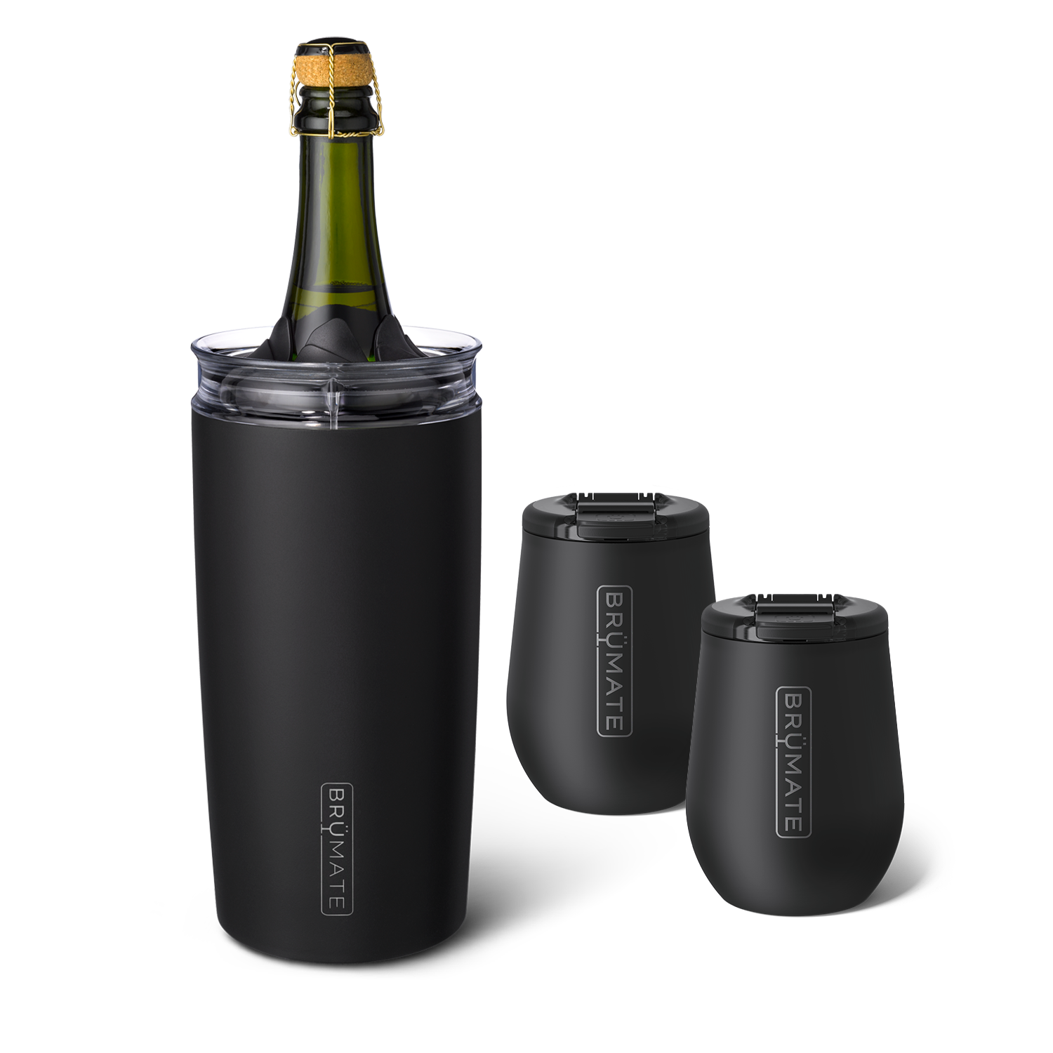 bottle-chiller-bundle-q9 bundles-togosa-matte-black-uncorkd.png